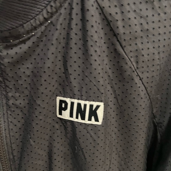 Victoria's Secret PINK Black Mesh Jacket - Picture 9 of 10